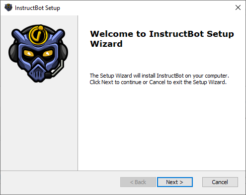Installer Screen 1