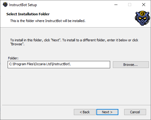 Installer Screen 2